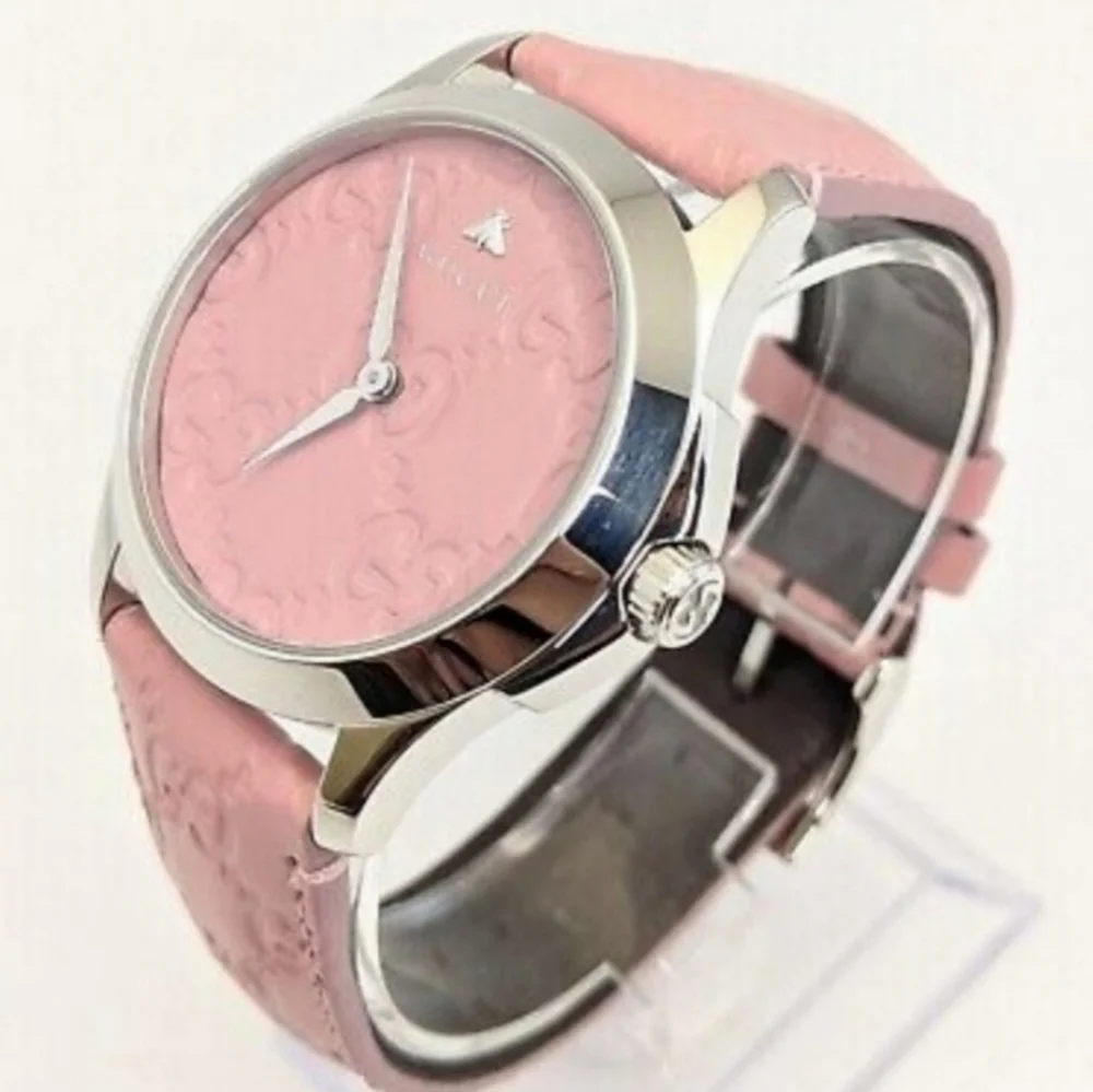 Gucci Luxury Leather Swiss Made GORGEOUS
